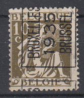 BELGIË - PREO - 1935 - Nr 306 A (KANTDRUK + 50%) - BRUXELLES 1935 BRUSSEL - (*) - Sobreimpresos 1932-36 (Ceres Y Mercurio)