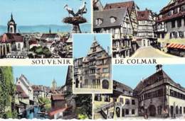 ** Lot De 4 Cartes ** 68 - COLMAR Cartes Diversifiées Avec Maisons Anciennes Pittoresques ( 1 CPSM PF Et 3 GF) Haut Rhin - Colmar