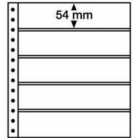 LEUCHTTURM R-Tafeln, 5er Einteilung, Schwarz, 5er Pack. - Autres & Non Classés