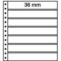 LEUCHTTURM R-Tafeln, 7er Einteilung, Schwarz, 5er Pack. - Other & Unclassified