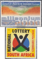 South Africa 1244,1245 (complete Issue) Unmounted Mint / Never Hinged 2000 Admission In That Year, Lottery - Ungebraucht