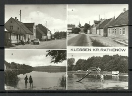 Deutschland DDR 1989 KLESSEN Kr. RATHENOW Gesendet 1996 Mit Briefmarke - Rathenow