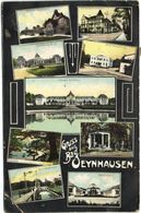 BAD OEYNHAUSEN, Multiview Badehaus Kurhaus (1910) AK - Bad Oeynhausen