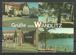 Deutschland Ansichtskarte WANDLITZ Gesendet 1995 Mit Briefmarke - Wandlitz