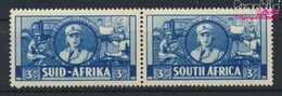 Südafrika 145-146 Waagerechtes Paar Mit Falz 1941 Kriegsrüstung (9233578 - Unused Stamps