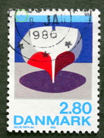 Denmark 1985  ERRORS AFA 845x  Expires On The Upper Frame To The Left (  Lot  A 123 ) - Errors, Freaks & Oddities (EFO)