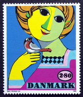 Denmark 1986  ERRORS AFA 849x Lice In The Hair (**) (  Lot  A 718 ) - Errors, Freaks & Oddities (EFO)