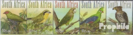 Südafrika 2058-2062 Fünferstreifen (kompl.Ausg.) Postfrisch 2011 Waldvögel - Ungebraucht