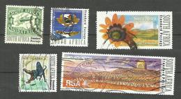 Afrique Du Sud N°1542, 1543, 1548, 1550, 1551 - Used Stamps