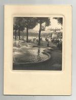 69 Lyon Jets D'eau Place Bellecour Ed Meissonier Photo Maupoint Carte Double - Autres & Non Classés