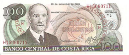 Costa Rica  P-261  100 Colones 1993   UNC - Costa Rica