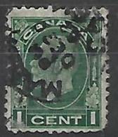 CANADA' 1932-33  EFFIGE GIORGIO V YVERT. 161 USATO VF - Sonstige & Ohne Zuordnung