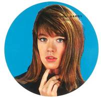 Pub Cartonnée Publistar : Françoise Hardy ( Disques Vogue ) - Photos