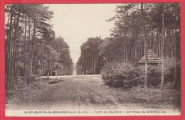 CPA-76-ST-MARTIN-de-BOSCHERVILLE- Carrefour Du Chêne-à-Leu - Foret De Roumare*** 2 SCANS** - Saint-Martin-de-Boscherville