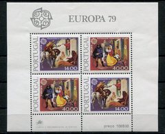 RC 10323 EUROPA 1979 BLOC PORTUGAL LOT NEUF SANS CHARNIERE ** MNH TB - Collections