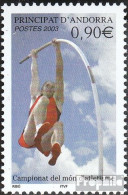 Andorra - Französische Post 604 (kompl.Ausg.) Postfrisch 2003 Sport - Carnets