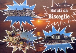 Saluti Da Bisceglie - Formato Grande Viaggiata – E 8 - Bisceglie