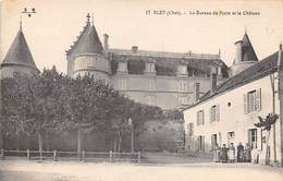 Blet      18        Le Bureau De Poste Et Le  Château.         ( Voir Scan) - Other & Unclassified