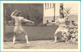 WW2 - 1941 GERMANY (Third Reich) * FENCING * Real Photo ** Escrime Esgrima Fechten Scherma Fence Deutschland WWII - Escrime