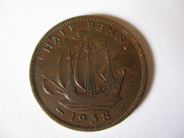 GB Half Penny 1938 - C. 1/2 Penny