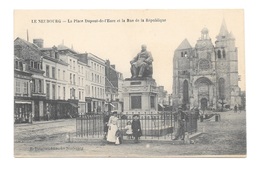 (21551-27) Le Neubourg - La Place Dupont De L'Eure Et La Rue De La République - Le Neubourg