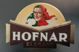 Rótulo De Tabaco Muito Antigo HOFNAR ELEGANT Original - Labels