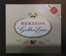 Rótulo De Tabaco Muito Antigo SENATOR Original - Etiquettes