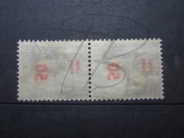 VEND BEAUX TIMBRES DE FRANCE N° 479 EN PAIRE , SURCHARGES RECTO-VERSO !!! - Used Stamps