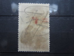 VEND BEAU TIMBRE DE FRANCE N° 489 , SURCHARGE RECTO-VERSO !!! - Usados