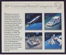 USA 1989 BLOC ESPACE-UPU  YVERT N°B22 NEUF MNH** - USA