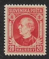 Slovakia 1939, Hlinka Issue, Scott # 28,VF-XF MNH**OG (AD-St) - Ungebraucht