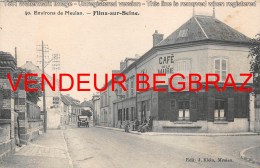 FLINS SUR SEINE        CAFE DE LA MAIRIE - Flins Sur Seine