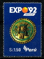 PEROU. N°1083 Oblitéré De 1996. Expo'92. - 1992 – Siviglia (Spagna)