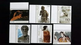 Griechenland 2930/5 **/mnh, 150 Jahre Archäologisches Nationalmuseum, Athen - Ongebruikt