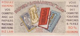 Buvard : Papiers à Cigarettes "LA+" - NEUF - - Tobacco