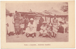 NIGER - Visite à Domicile...Intérieur Familial - Missions, Rédemptoristes En A.O.F. - Niger