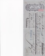 LANGNAU PROBST FILS EXPORTATION DE FROMAGES SUISSES EMMENTAL ANNEE 1879 TIMBRE CACHET B 37837 C - Svizzera