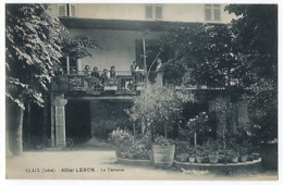 CPA 38 Isère Claix Rare Hôtel Lebon La Terrasse Grenoble Echirolles Le Pont De Varces Allières Et Risset Vif Vizille - Claix