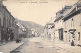 25-ISLE-SUR-LE-DOUBS- GRANDE-RUE - Isle Sur Le Doubs