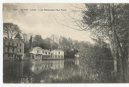 45 Loiret Olivet Le Restaurant Paul Foret 1923 - Other & Unclassified