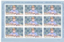 2018. Abkhazia, International Chess Festival "Abkhazia 2018", Sheetlet Imperforated, Mint/** - Ongebruikt