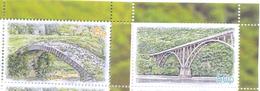 2018. Abkhazia, Bridges Of Abkhazia, 2v Perforated, Mint/** - Unused Stamps