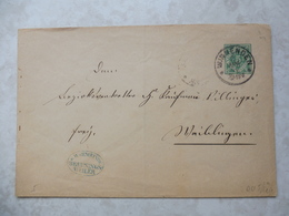 Ganzsachen Deutche Umschlag / Entier Postal Allemagne 1911 Enveloppe  Ausgelöscht Winnenden - Autres & Non Classés