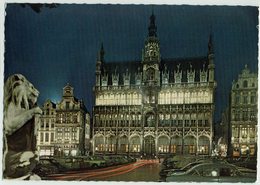 Belgien, Brüssel, Markt & Königshaus Bei Nacht - Bruxelles La Nuit