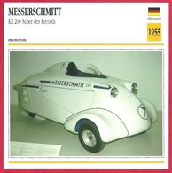 Messerschmi KR 200 Super Des Records. Moto Prototype, Allemagne, 1955, Bien Sages Records.. - Sport