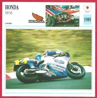 Honda 500 NS. Moto De Course, Japon, 1985. Une Mutante Pour Un Mutant. - Deportes