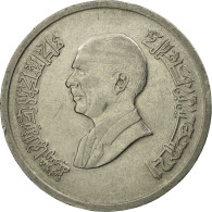 Monnaie, Jordan, Hussein, 5 Piastres, 1993/AH1414, TB, Nickel Plated Steel - Giordania