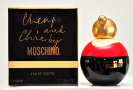 Moschino Cheap And Chic Eau De Toilette Edt 50ML 1.7 Fl. Oz. No Spray Splash Perfume Woman Rare Vintage Old 1995 - Damen