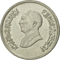 Monnaie, Jordan, Hussein, 10 Piastres, 1993/AH1414, TTB, Nickel Plated Steel - Jordania