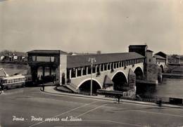 Pavia Ponte Coperto Sul Ticino Filobus - Pavia